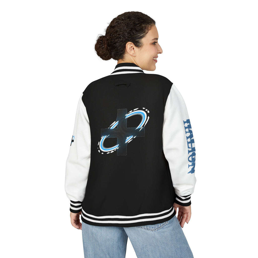 Letterman Jacket — 'HALION' Retro Track Emblem Varsity Jacket