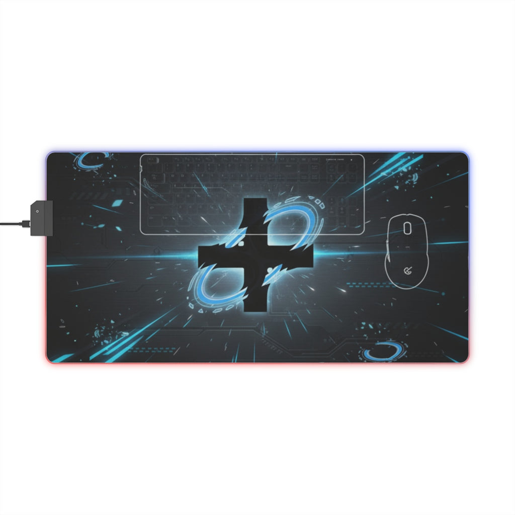 LED Gaming Mouse Pad - Technical Luxurious Design of HALION