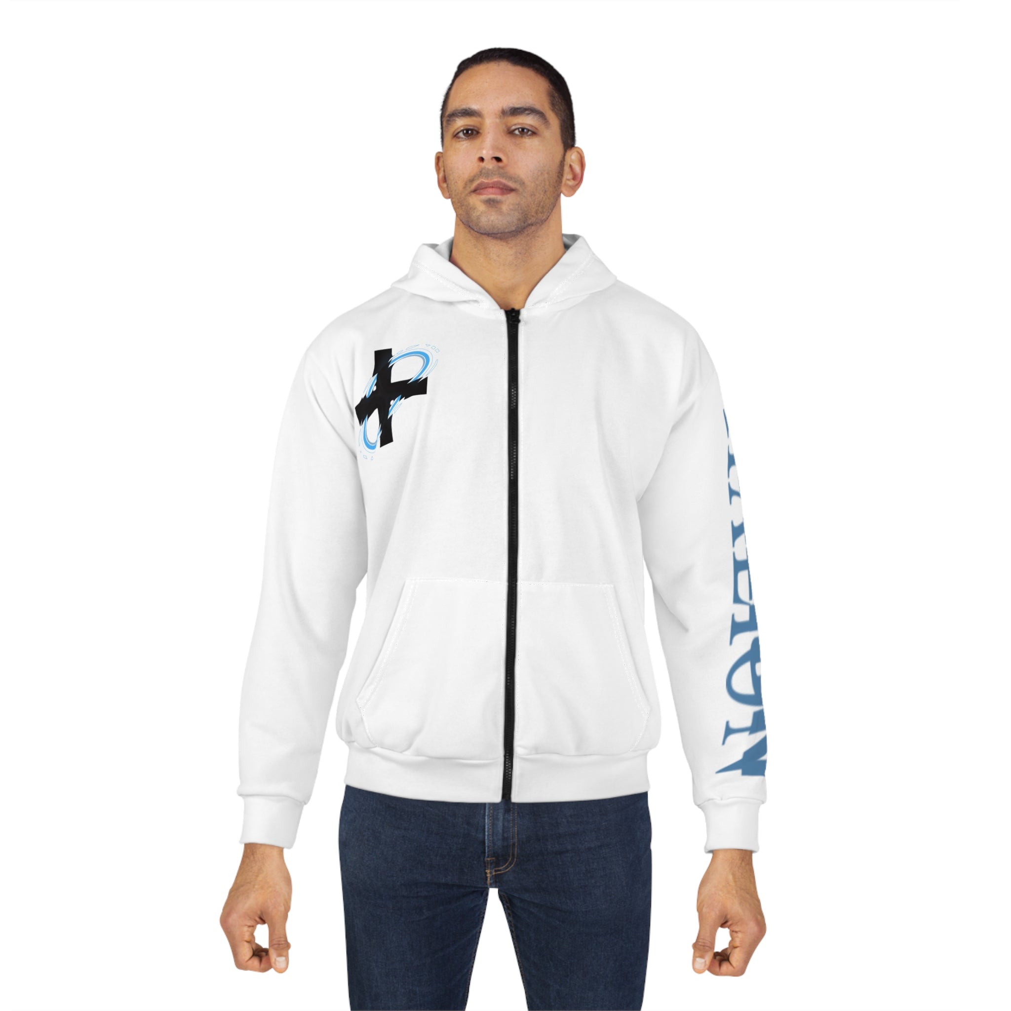 Water Slash Zip Hoodie of HALION