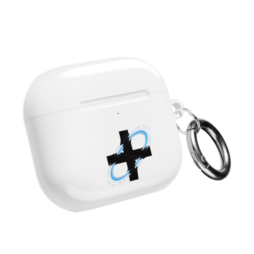 Water Slash AirPod Case — Splash-Proof Blue AirPods Cover