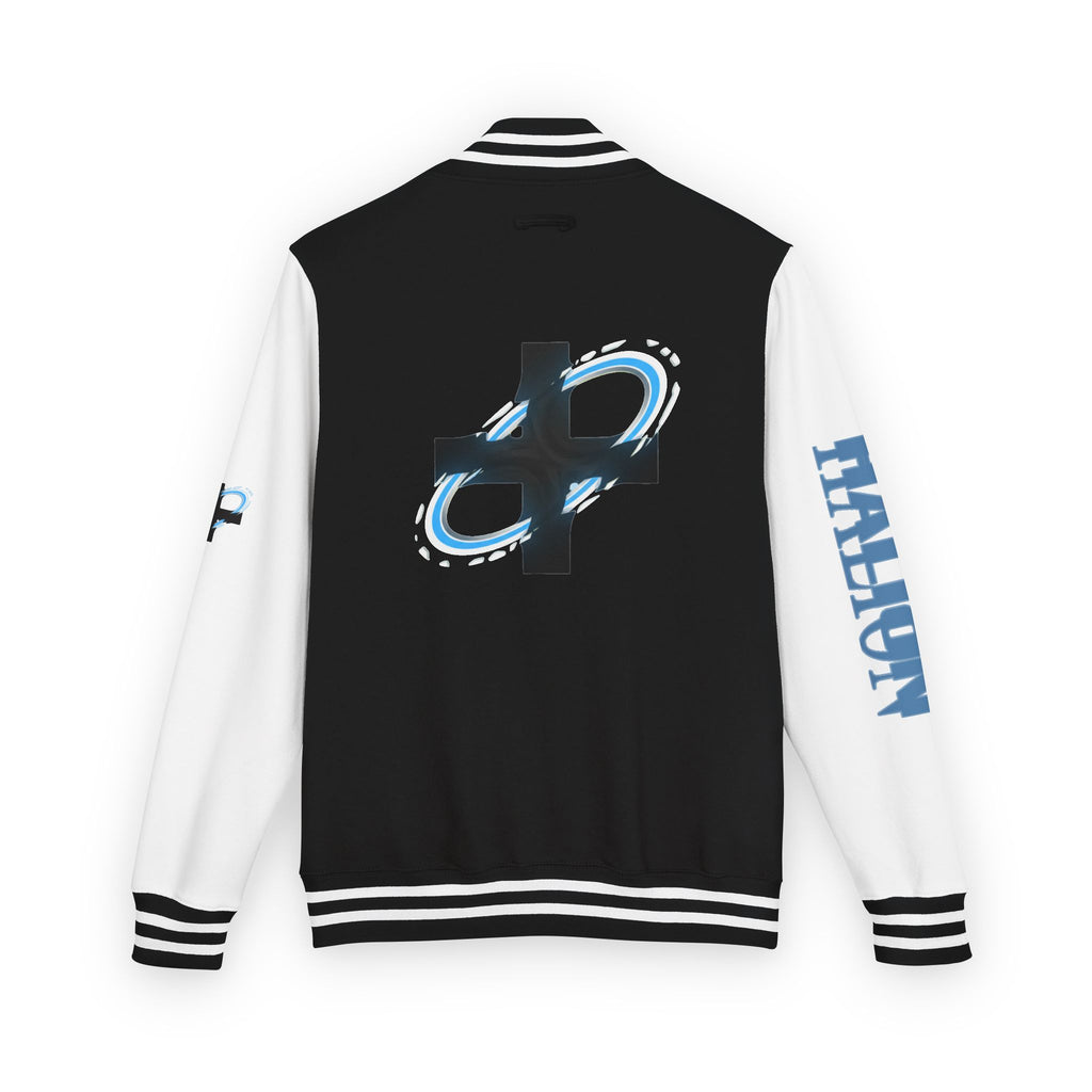 Letterman Jacket — 'HALION' Retro Track Emblem Varsity Jacket