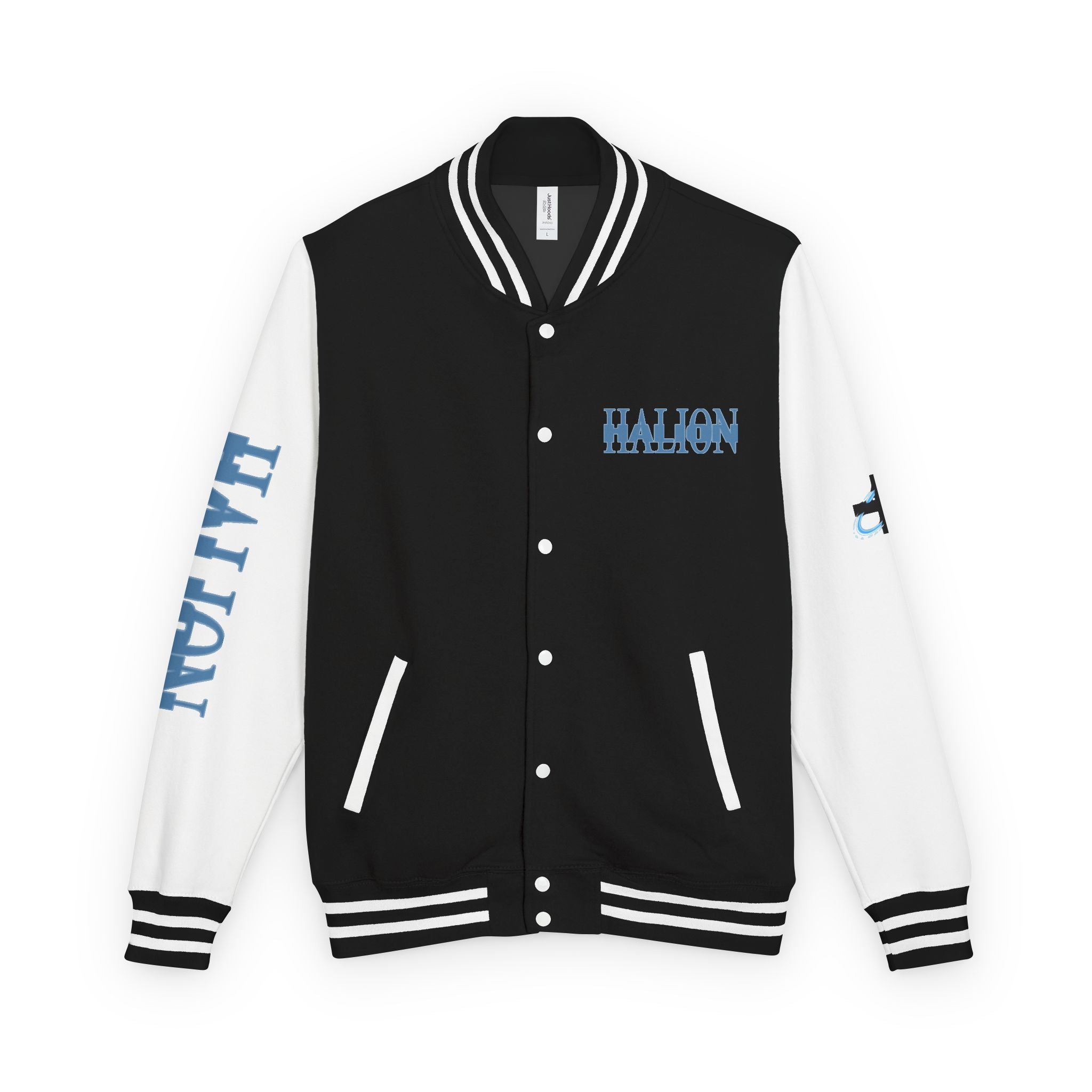 Letterman Jacket — 'HALION' Retro Track Emblem Varsity Jacket